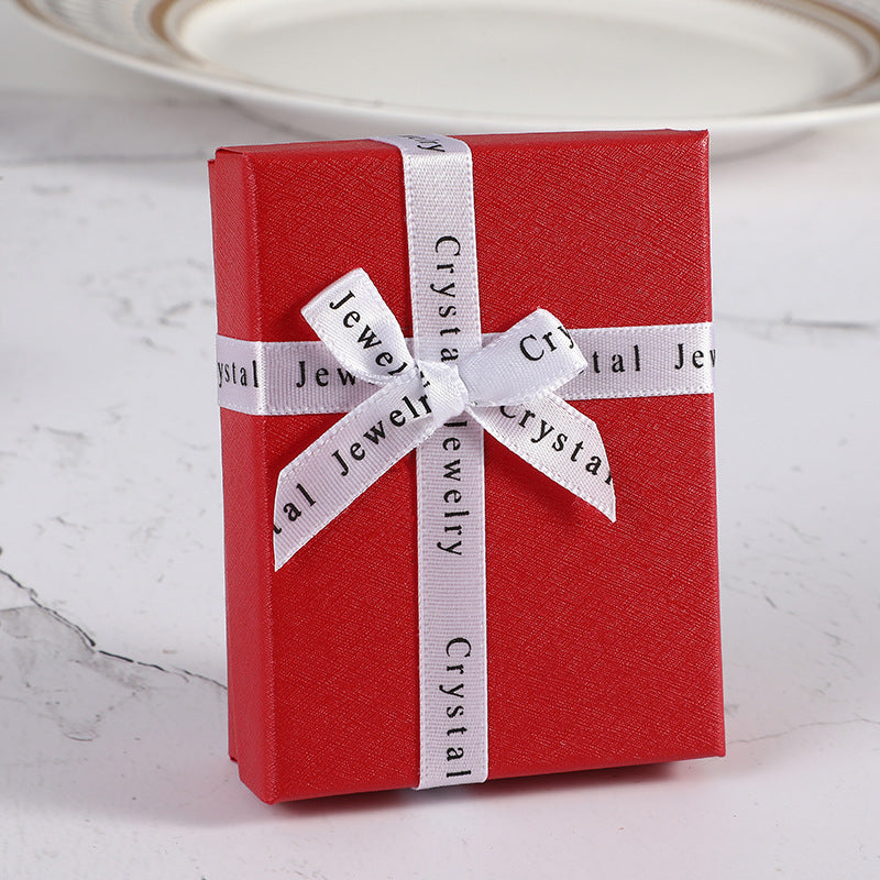 Coffret cadeau porte-clés rouge