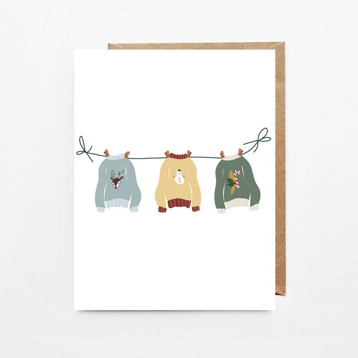 Lot de 5 cartes de Noël