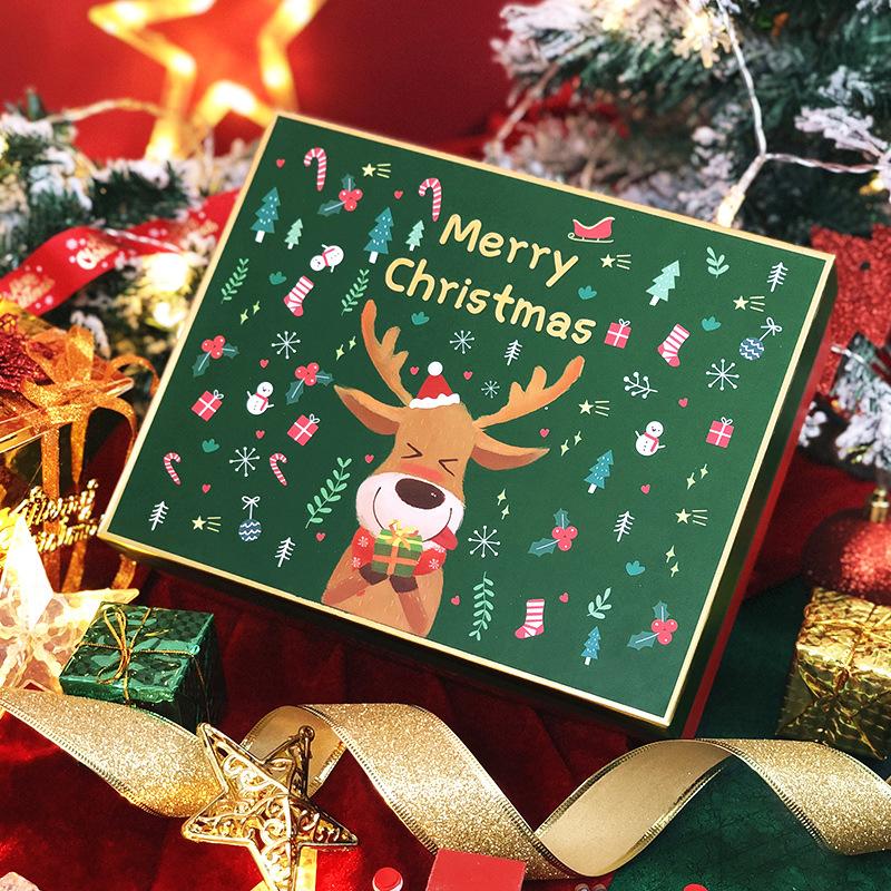 Grand coffret cadeau de Noël limité en forme de cerf
