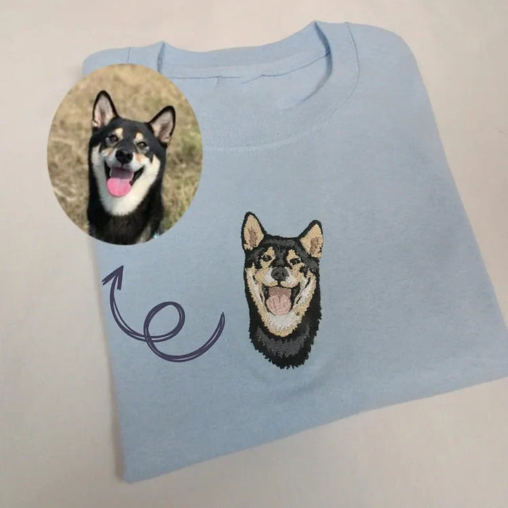 Sweatshirt brodé personnalisé pour - amoureux des animaux de compagnie