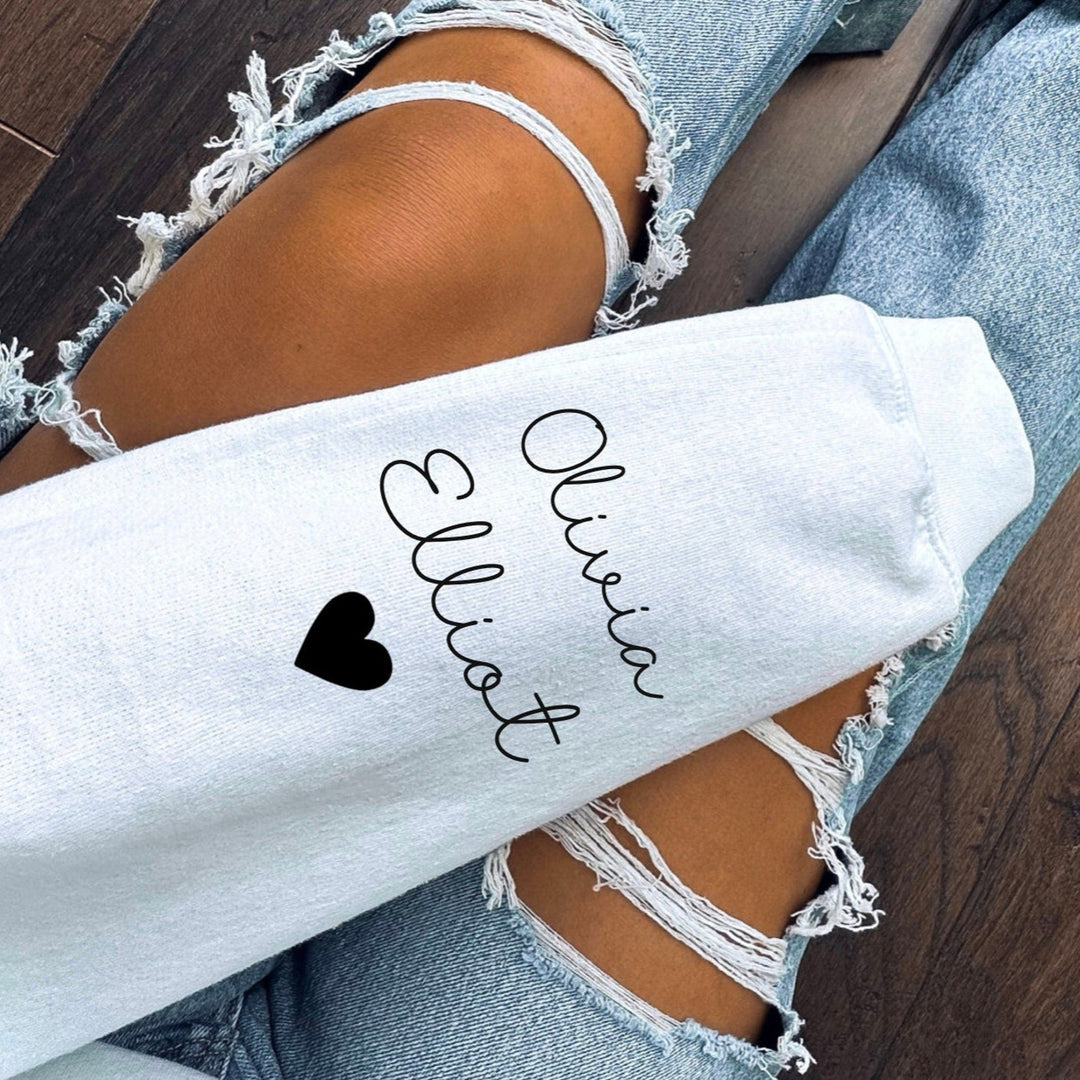 Sweat à Capuche Mama Personnalisé - Le Nom de Bébé, Toujours Proche