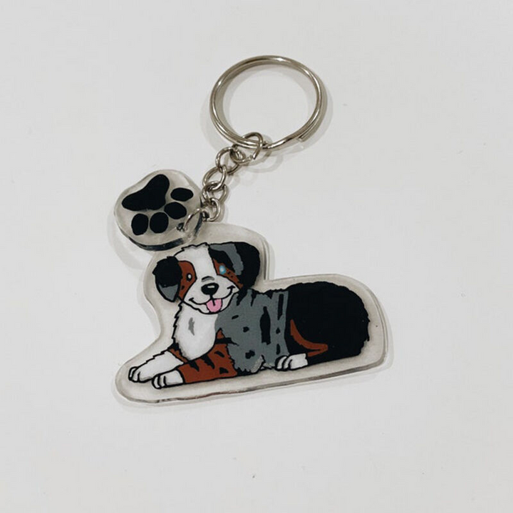 Personnalisé de porte-clés photo pour animaux de compagnie