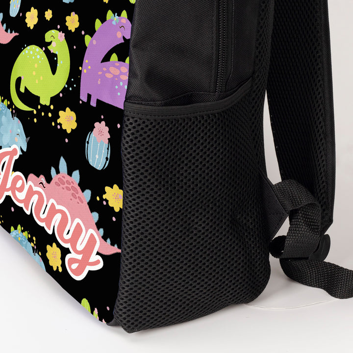 Sac à Dos Dinosaure pour Enfant 1 Prénom Personnalisé Cartable Sac maternelle