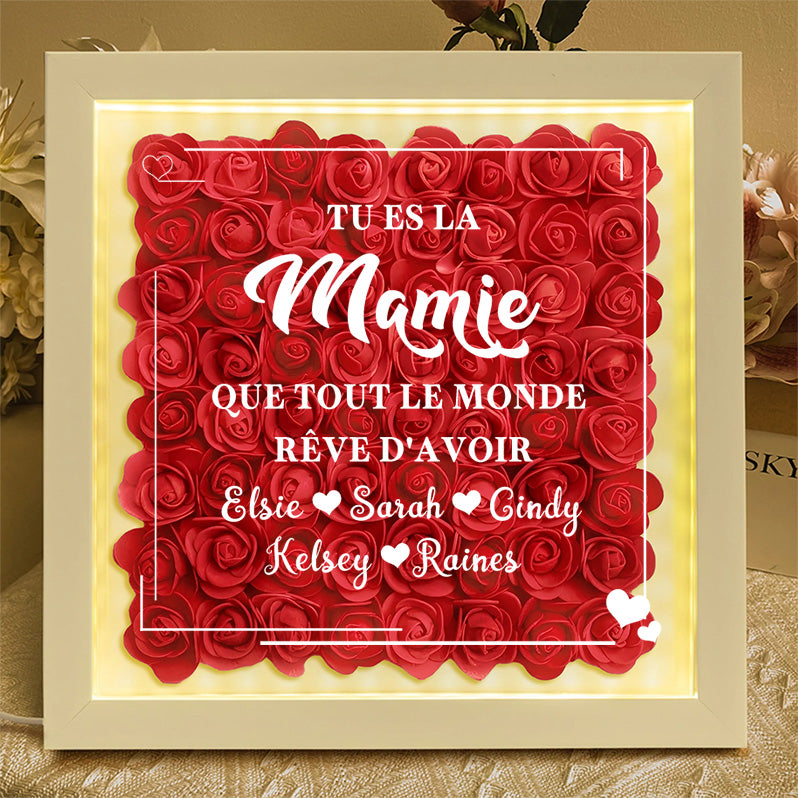 TU ES LA Maman QUE TOUT LE MONDE RÊVE D'AVOIR-Boîte à fleurs pour maman/mamie