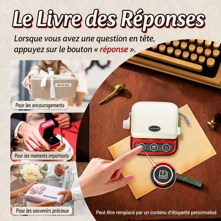 Imprimante à ruban Phomemo P15, étiqueteuse Bluetooth pour emballages cadeaux et applications professionnelles