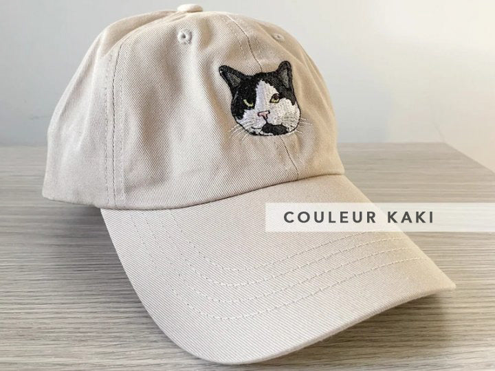 Chapeau pour animaux de compagnie brodé personnalisé