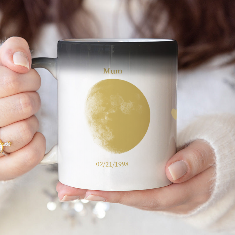Chérir chaque moment - Tasse magique personnalisée 3D - Famille