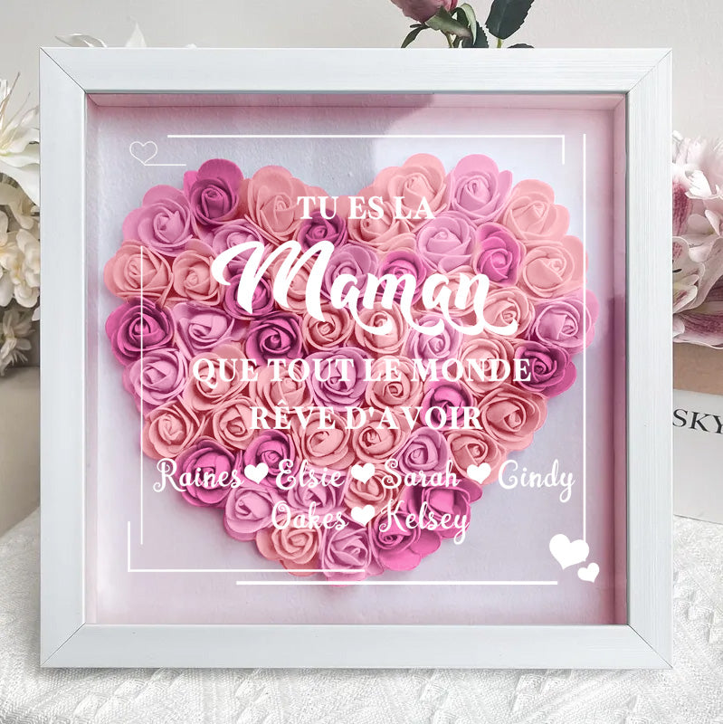 TU ES LA Maman QUE TOUT LE MONDE RÊVE D'AVOIR-Boîte à fleurs pour maman/mamie