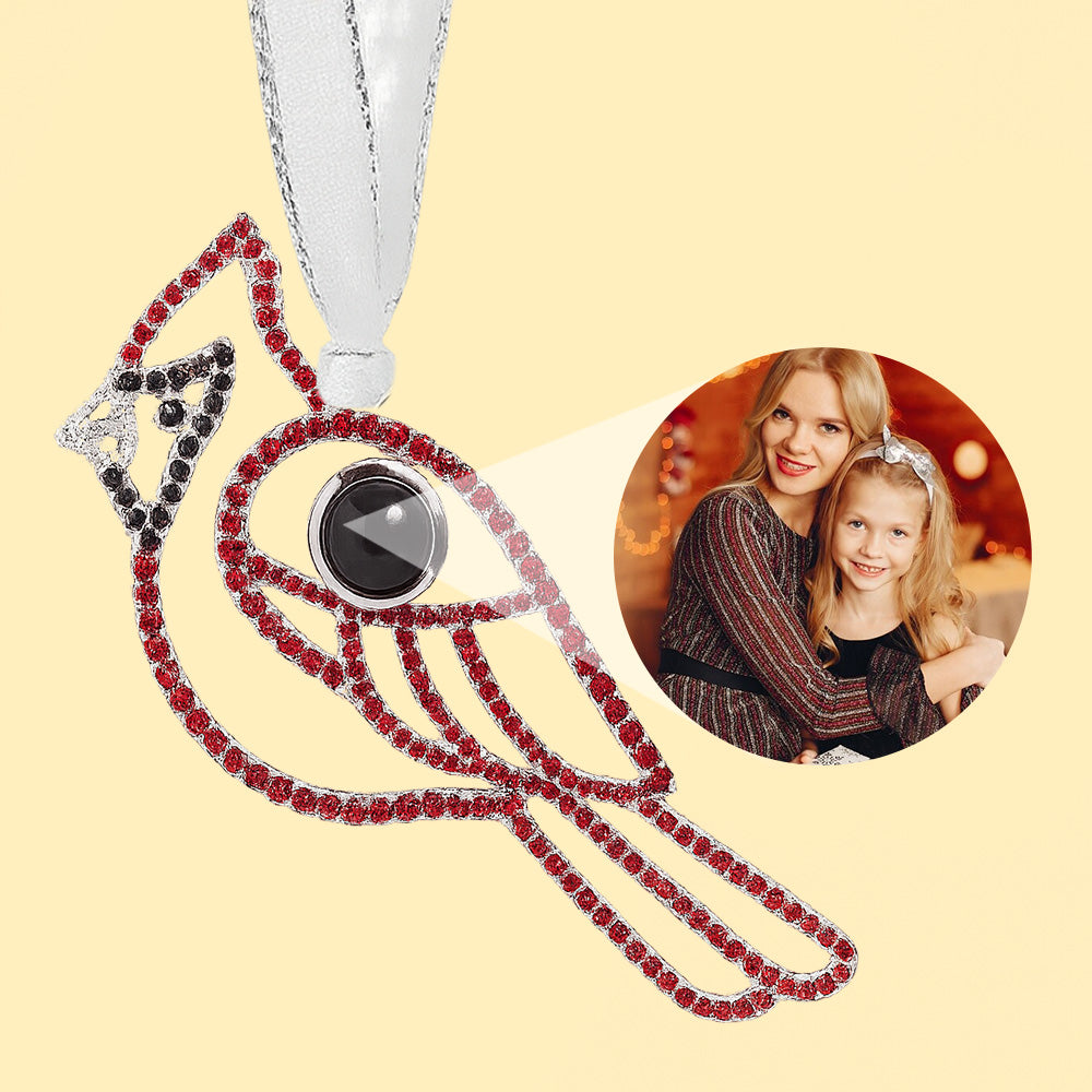 Ornement photo personnalisé Patte- Décorations de projection personnalisées - Cadeaux de Noël