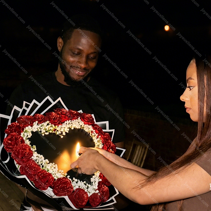 Roses scintillantes éternelles - Édition à brûler