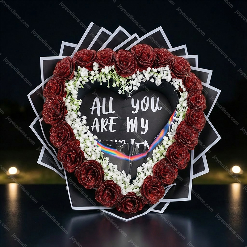 Roses scintillantes éternelles - Édition à brûler