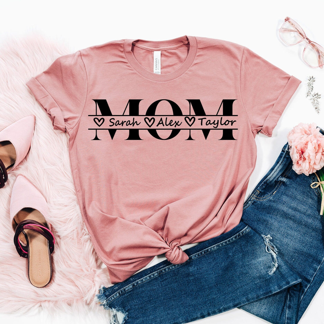Sweatshirt Personnalisé Maman avec Noms - Confort Personnalisé