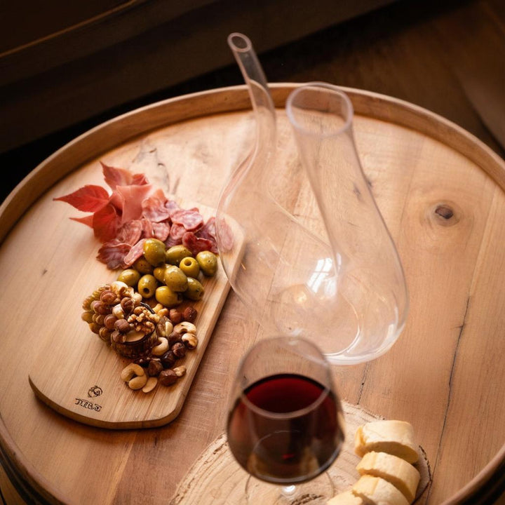 Carafe à vin en forme de harpe personnalisable