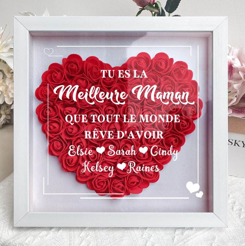 TU ES LA Maman QUE TOUT LE MONDE RÊVE D'AVOIR-Boîte à fleurs pour maman/mamie