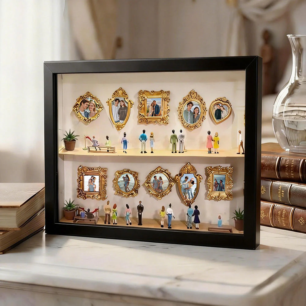 Cadres personnalisés « Musée de la photo », parfaits cadeau pour maman/mamie/famile