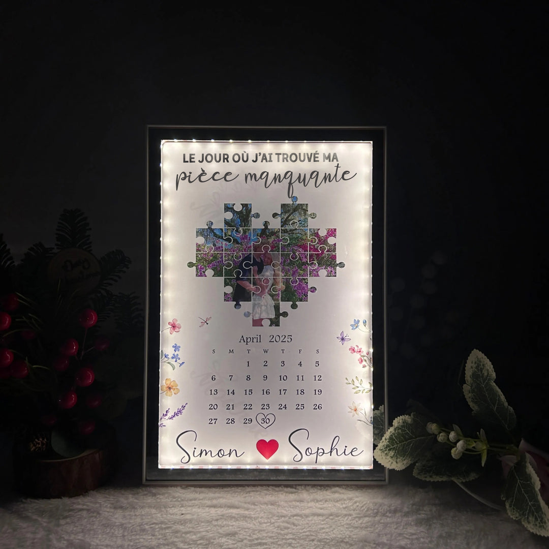 Le jour où j'ai retrouvé la pièce manquante du miroir magique - Cadeau personnalisé