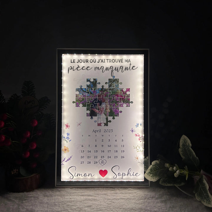 Le jour où j'ai retrouvé la pièce manquante du miroir magique - Cadeau personnalisé