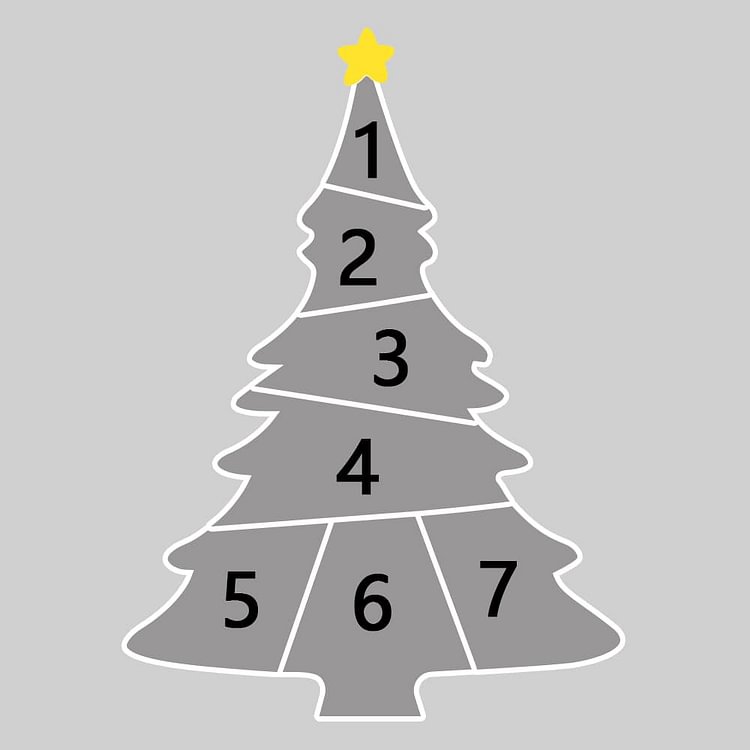 Lampe de chevet LED Sapin de Noël avec 7 Photos Personnalisées