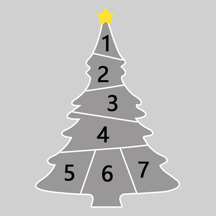 Lampe de chevet LED Sapin de Noël avec 7 Photos Personnalisées