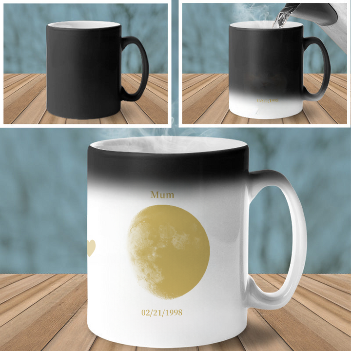 Chérir chaque moment - Tasse magique personnalisée 3D - Famille