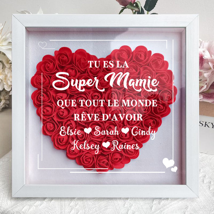 TU ES LA Maman QUE TOUT LE MONDE RÊVE D'AVOIR-Boîte à fleurs pour maman/mamie