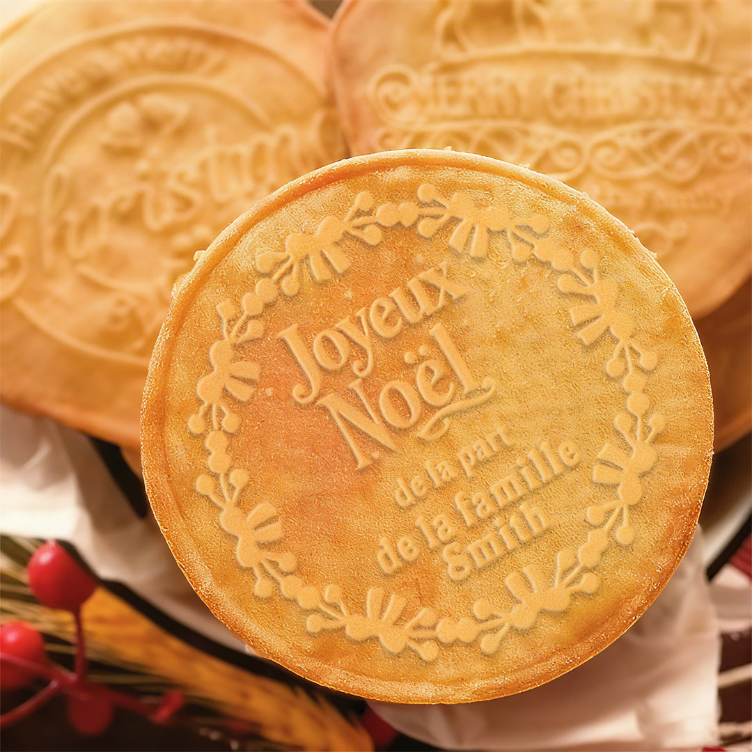 2025 Tampon à biscuits acrylique de Noël personnalisé