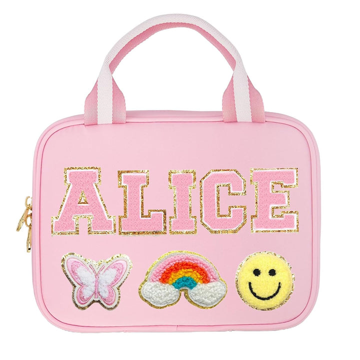Sac à dos personnalisé pour enfants, sac à dos de rentrée scolaire avec écusson nominatif, sac à dos d'école en nylon personnalisé