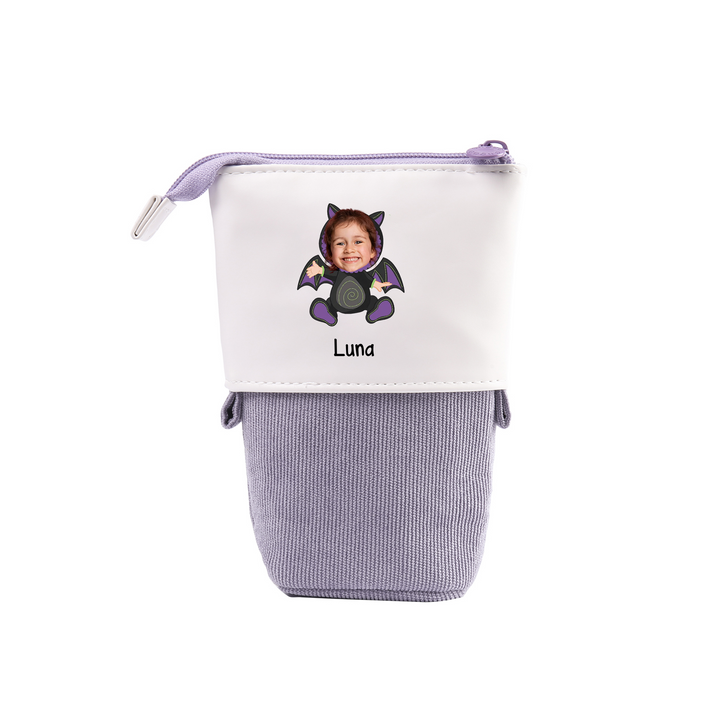 Trousse Personnalisée avec Photo Enfant, Animaux et Couleurs au choix | Cadeaux Rentrée Scolaire |