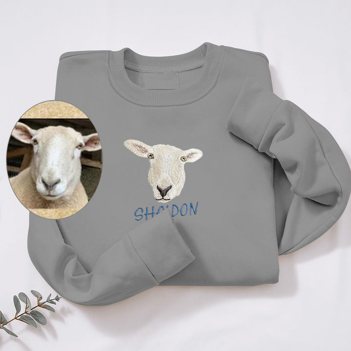 Sweat-shirt pour animaux de compagnie brodé personnalisé