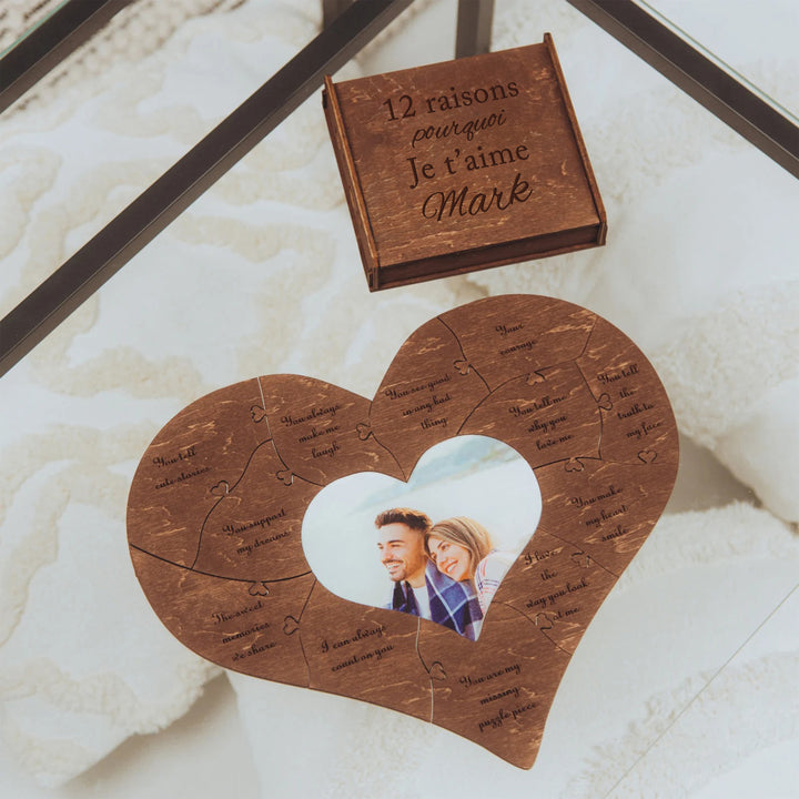 12 raisons pour lesquelles j'adore les cadeaux de Saint-Valentin sous forme de puzzles.