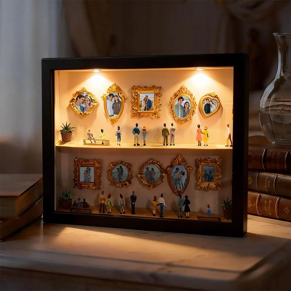 Cadres personnalisés « Musée de la photo », parfaits cadeau pour maman/mamie/famile