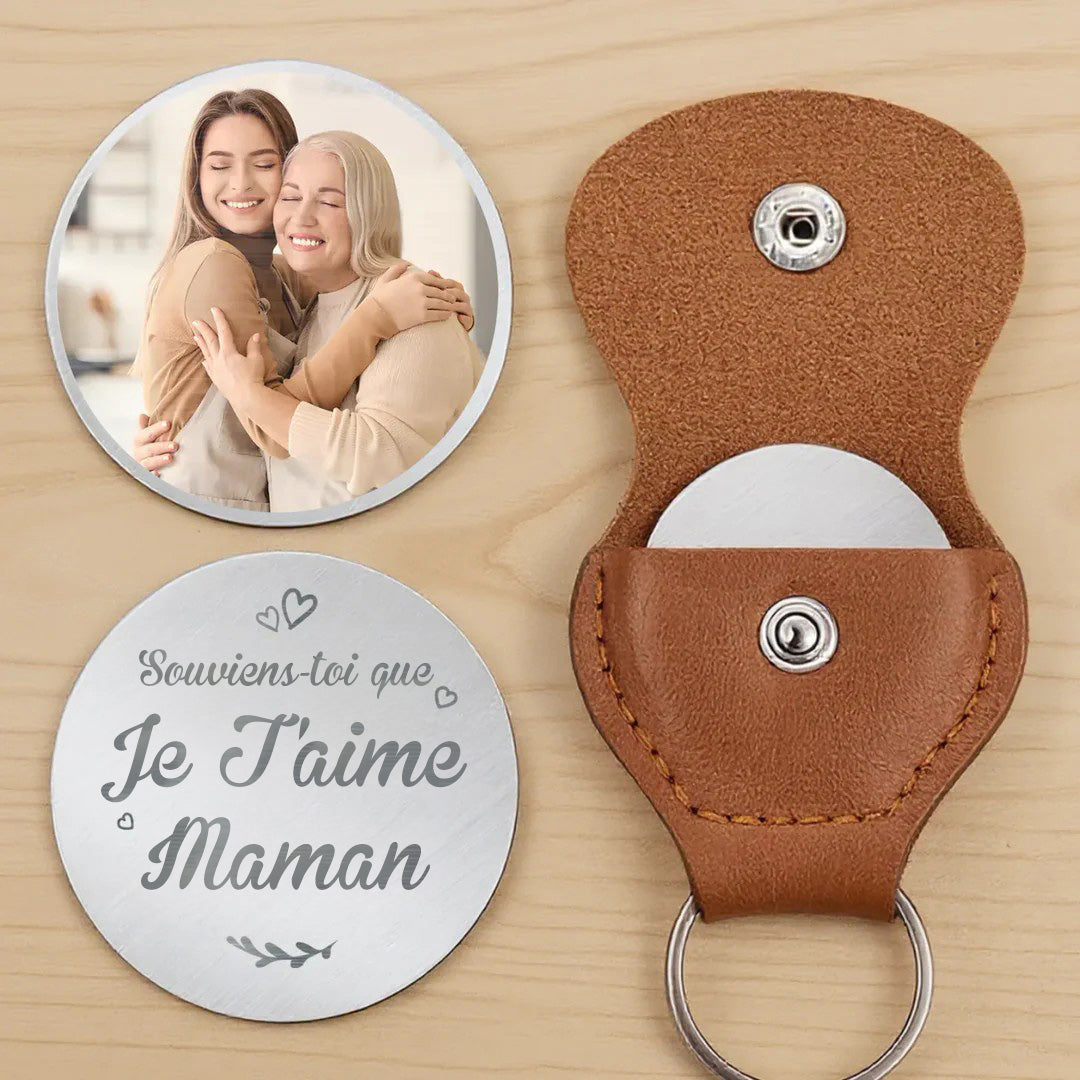 Photo personnalisée « Sachez toujours que vous êtes aimé » - Pochette personnalisée pour la famille