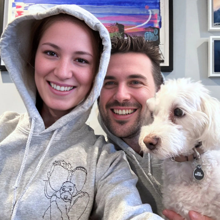 T-shirt/sweat-shirt brodé personnalisé avec portrait de maman