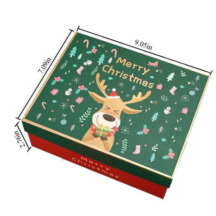 Grand coffret cadeau de Noël limité en forme de cerf