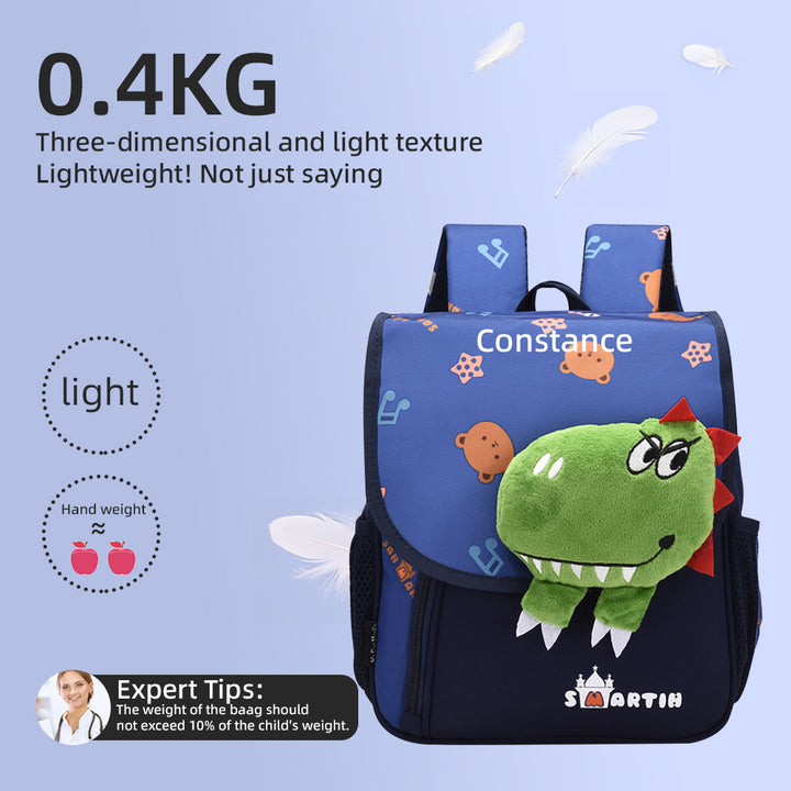 Cartable Sac à Dos Dinosaure pour Enfant 1 Prénom Personnalisé Sac maternelle
