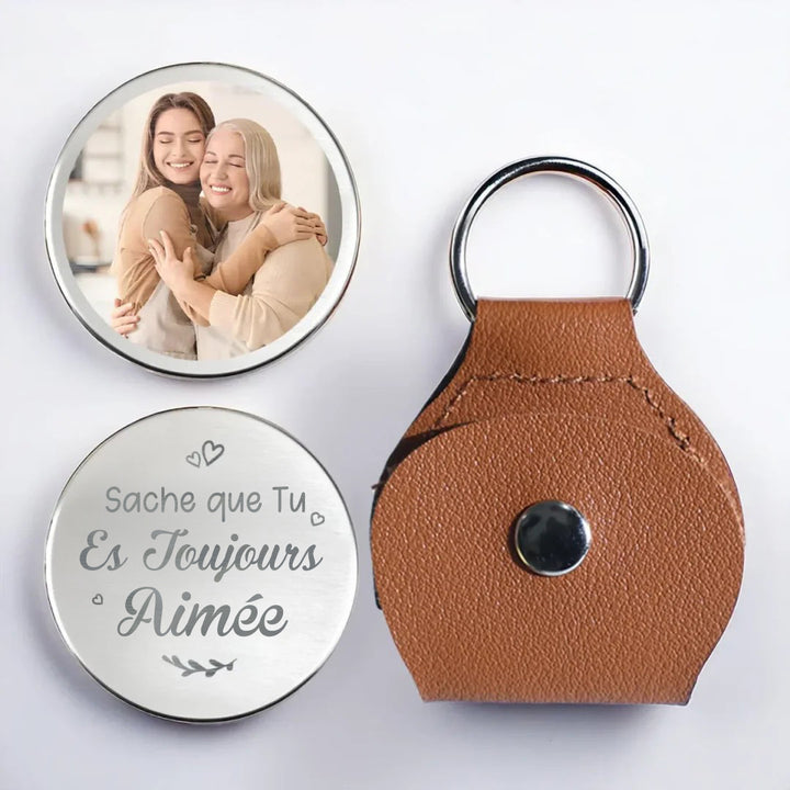Photo personnalisée « Sachez toujours que vous êtes aimé » - Pochette personnalisée pour la famille