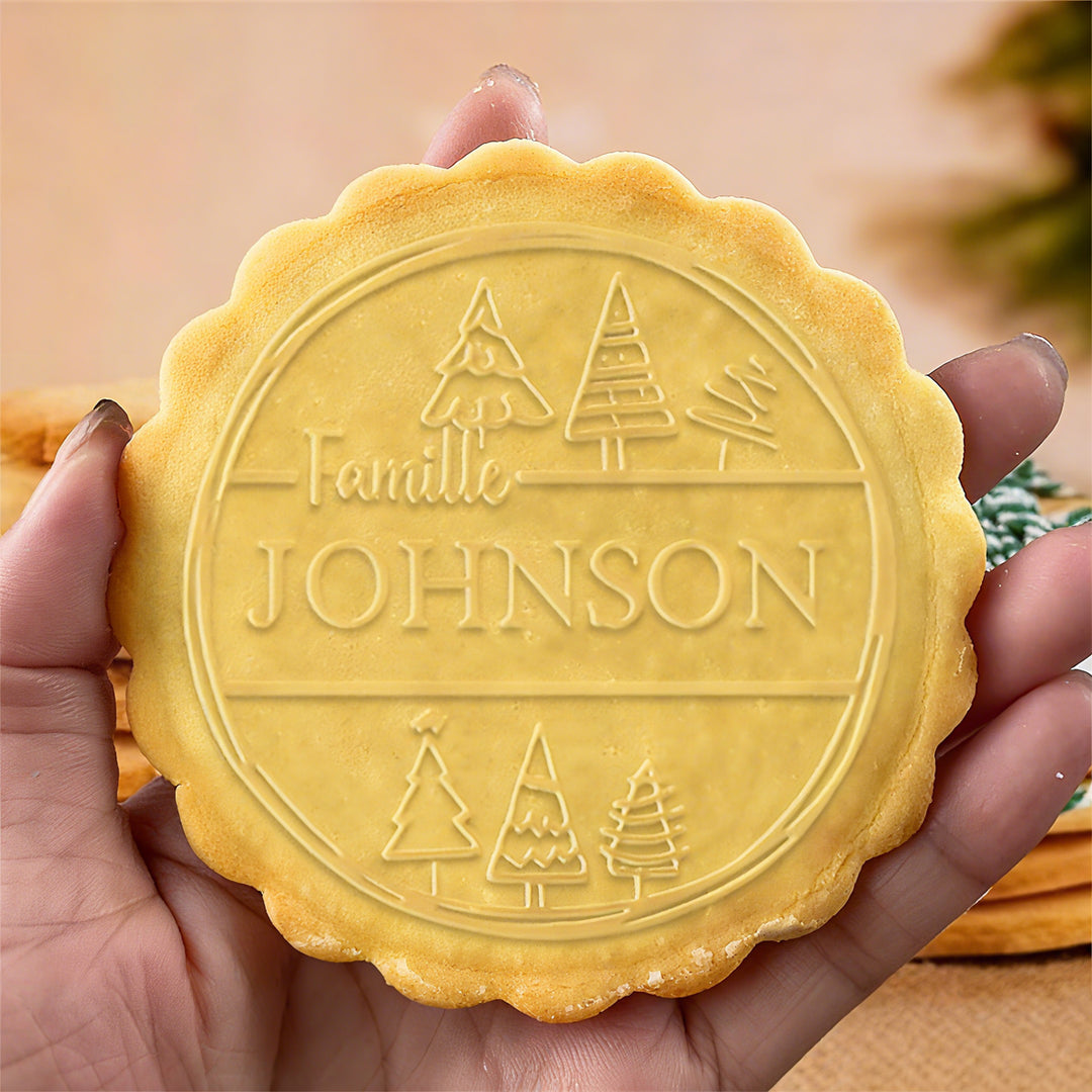 2025 Tampon à biscuits acrylique de Noël personnalisé