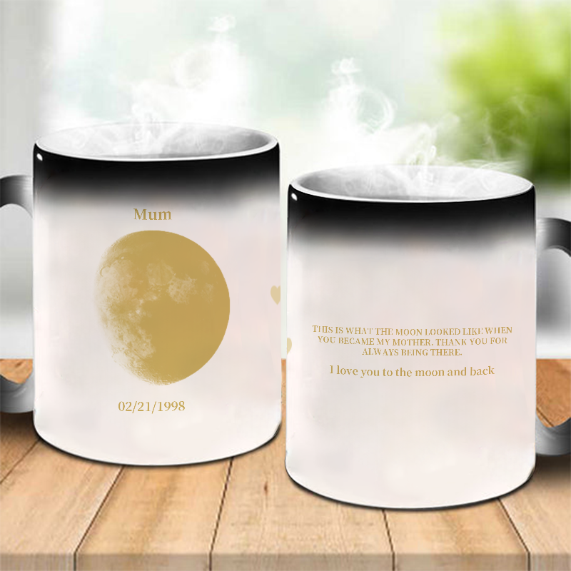 Chérir chaque moment - Tasse magique personnalisée 3D - Famille