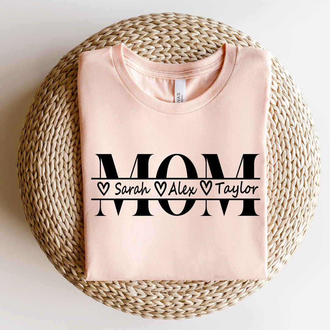 Sweatshirt Personnalisé Maman avec Noms - Confort Personnalisé