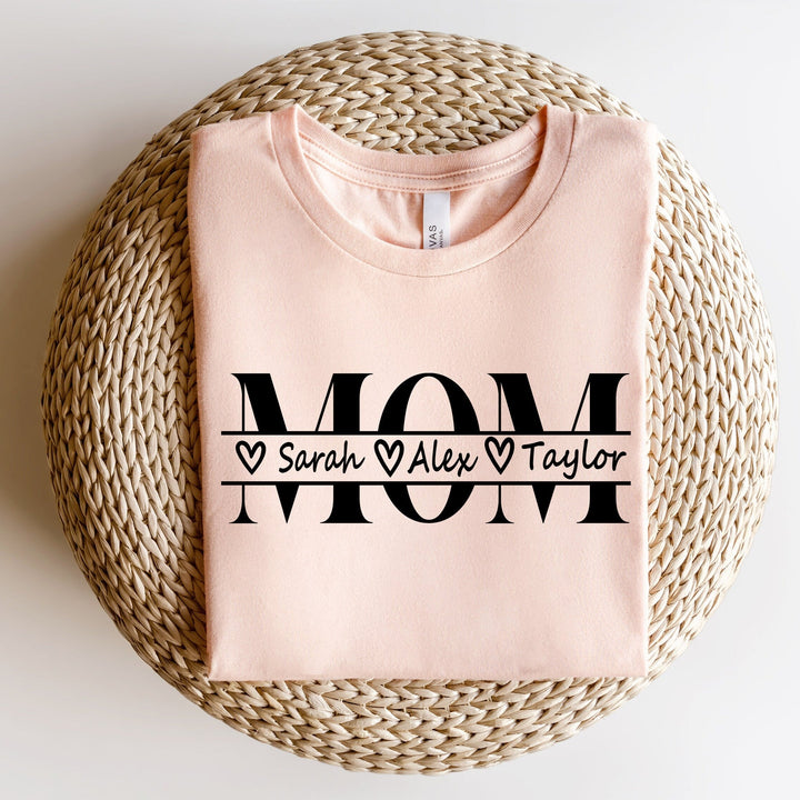 Sweatshirt Personnalisé Maman avec Noms - Confort Personnalisé