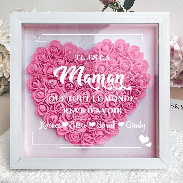 TU ES LA Maman QUE TOUT LE MONDE RÊVE D'AVOIR-Boîte à fleurs pour maman/mamie
