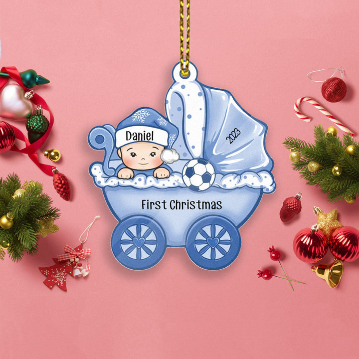 Ornements de Noël 1 Prénom Personnalisé cadeau pour BéBé