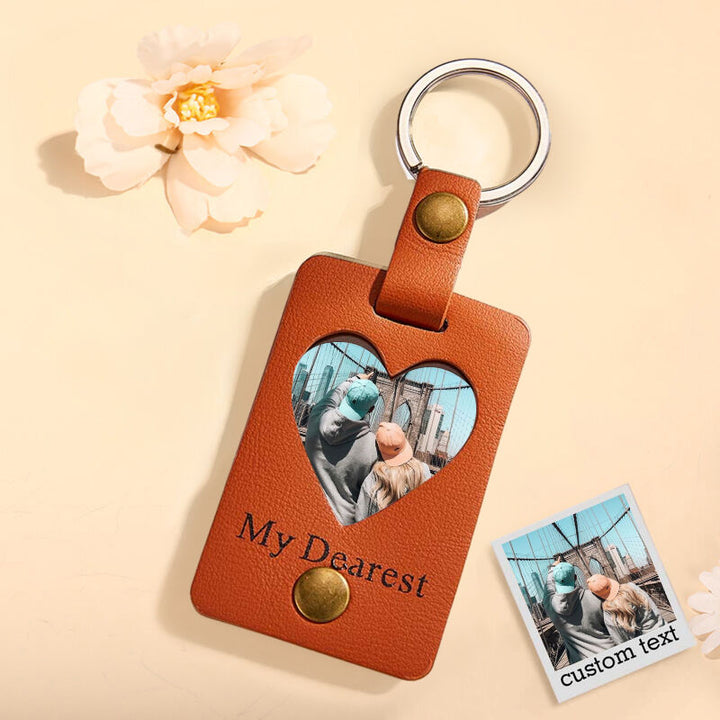 Porte-clés photo personnalisé : un cadeau doux et attentionné