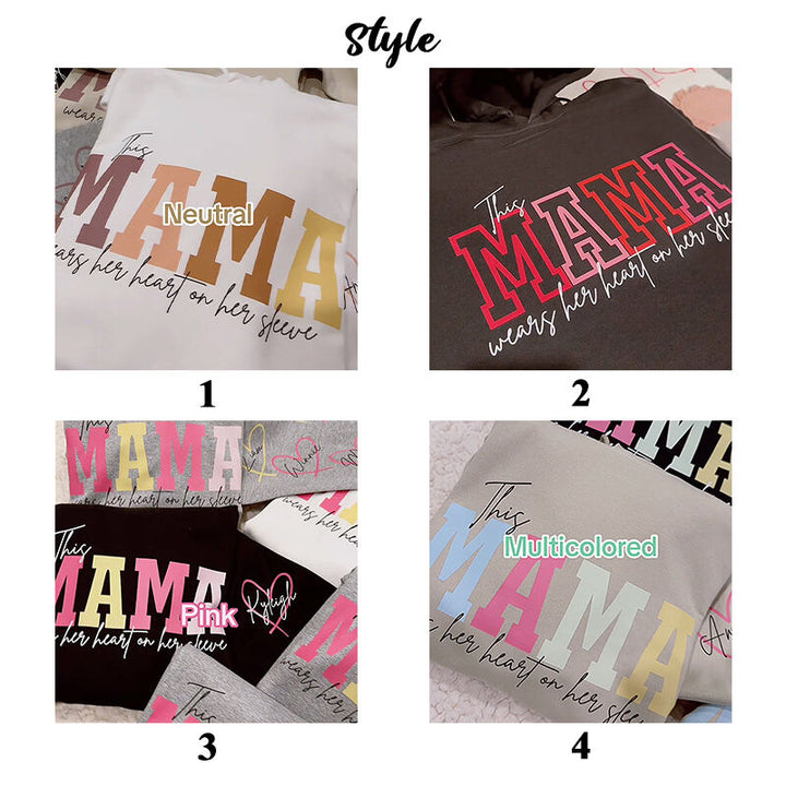 Sweat personnalisé Cadeau pour la fête des mères
