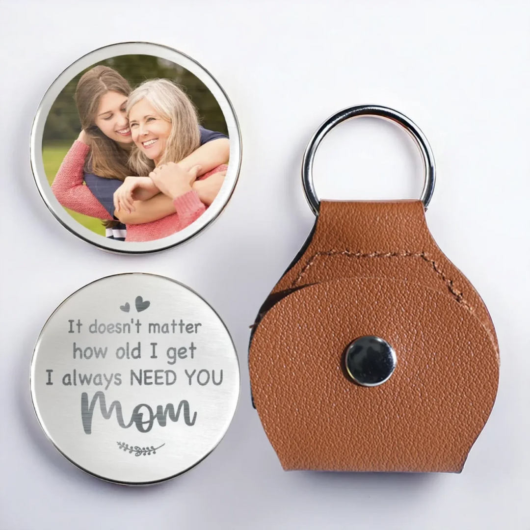 Photo personnalisée : Ton amour grandit avec moi - Pochette personnalisée pour la famille