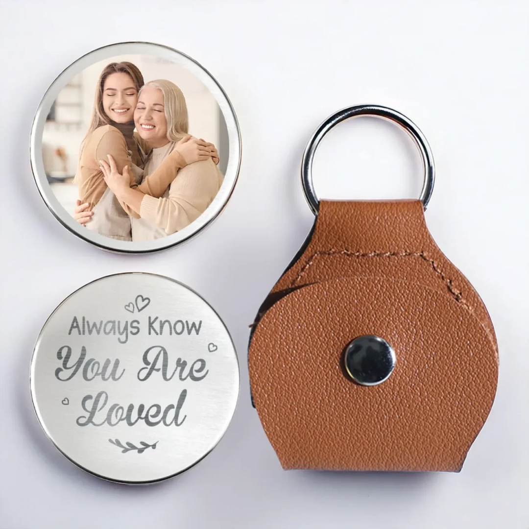Photo personnalisée « Sachez toujours que vous êtes aimé » - Pochette personnalisée pour la famille