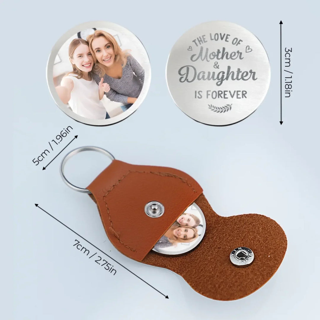 Photo personnalisée, un lien du cœur pour toujours - Pochette personnalisée pour la famille