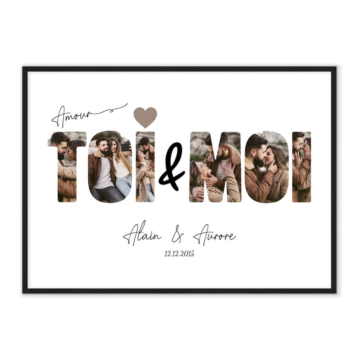 2026 Toi & Moi -  Affiche Personnalisée