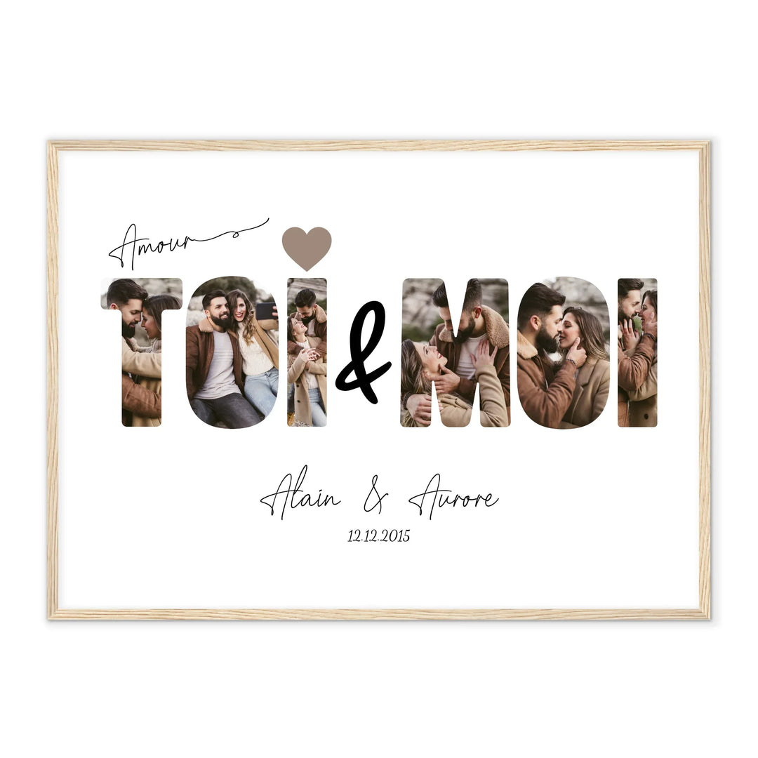 2026 Toi & Moi -  Affiche Personnalisée