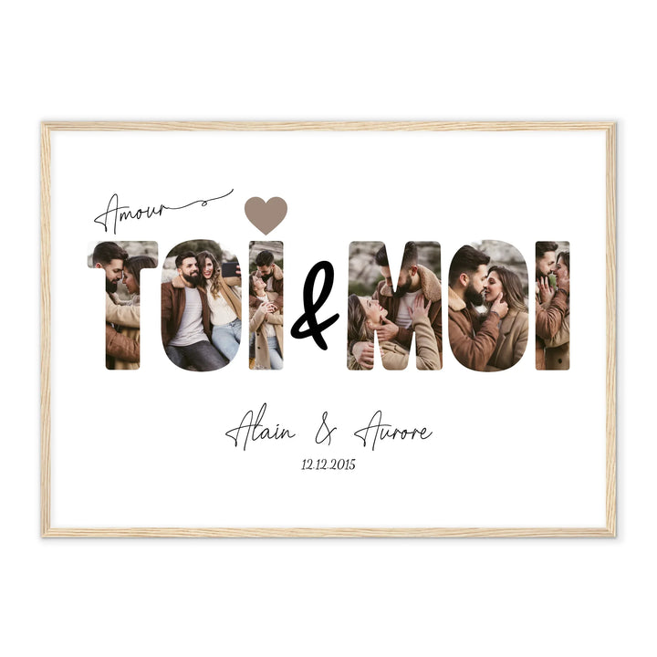 2026 Toi & Moi -  Affiche Personnalisée